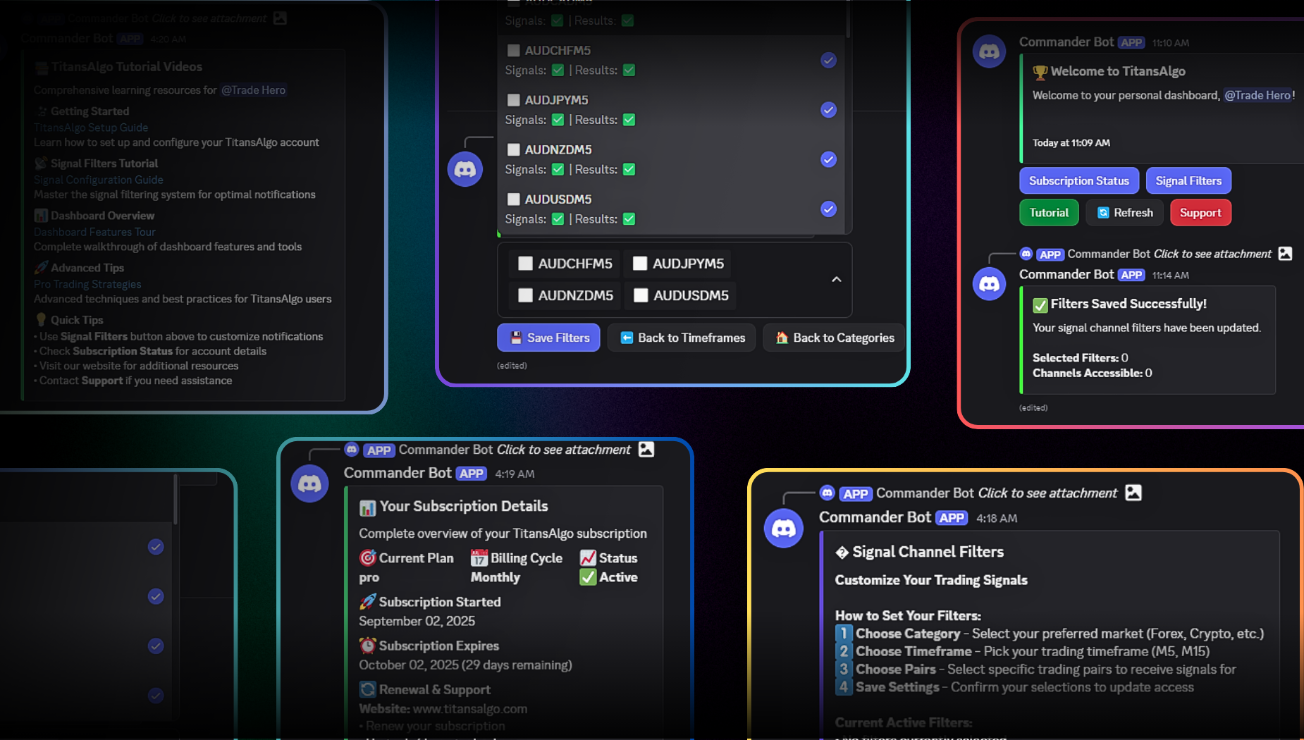 Professional Dashboard